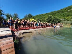 Open Water Swimming Cup Kulin Ban 2026 - plakat, Boračko jezero
