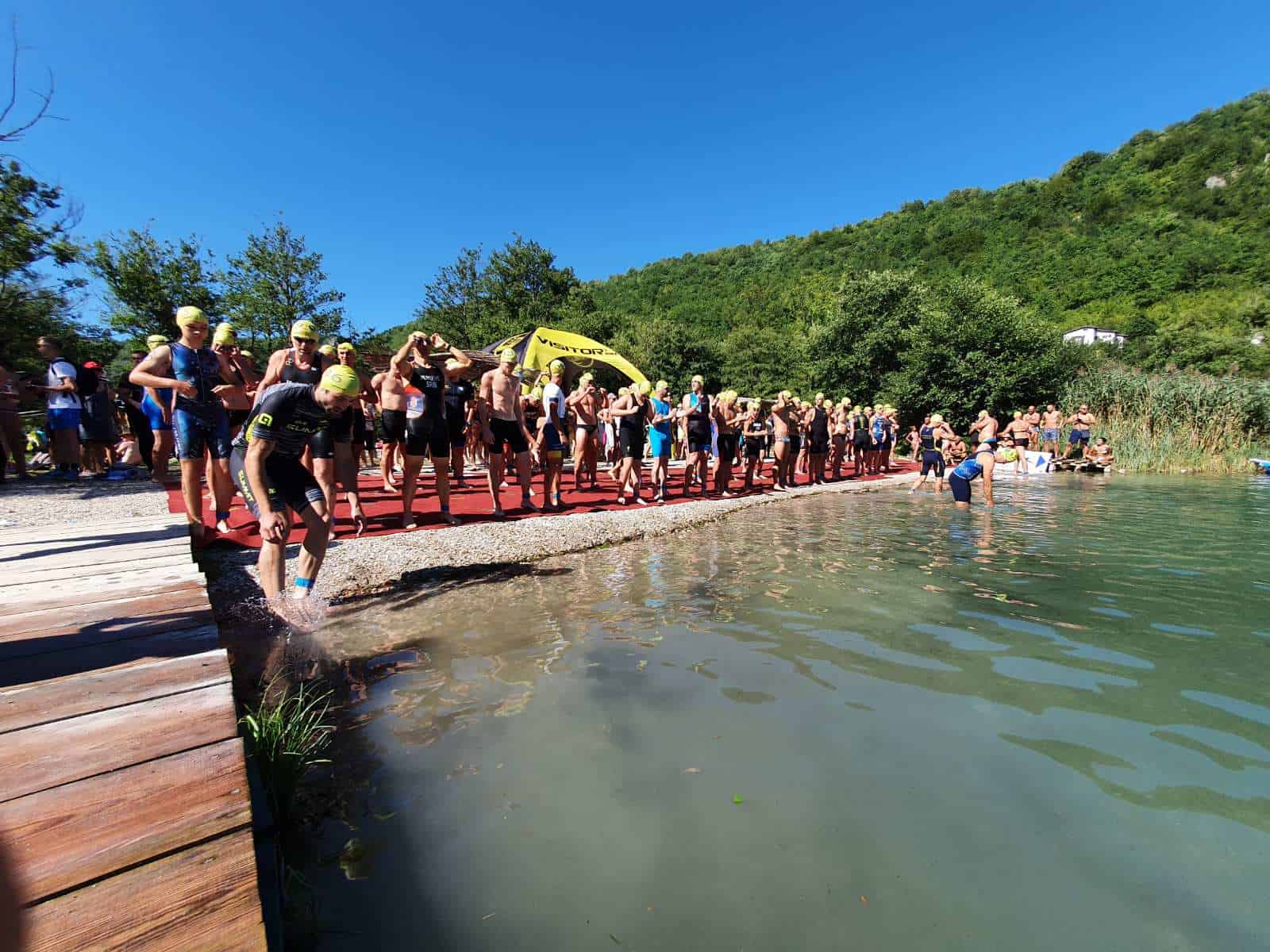 Open Water Swimming Cup Kulin Ban 2026 - plakat, Boračko jezero