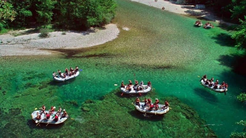 Rafting ekoselo boracko jezero